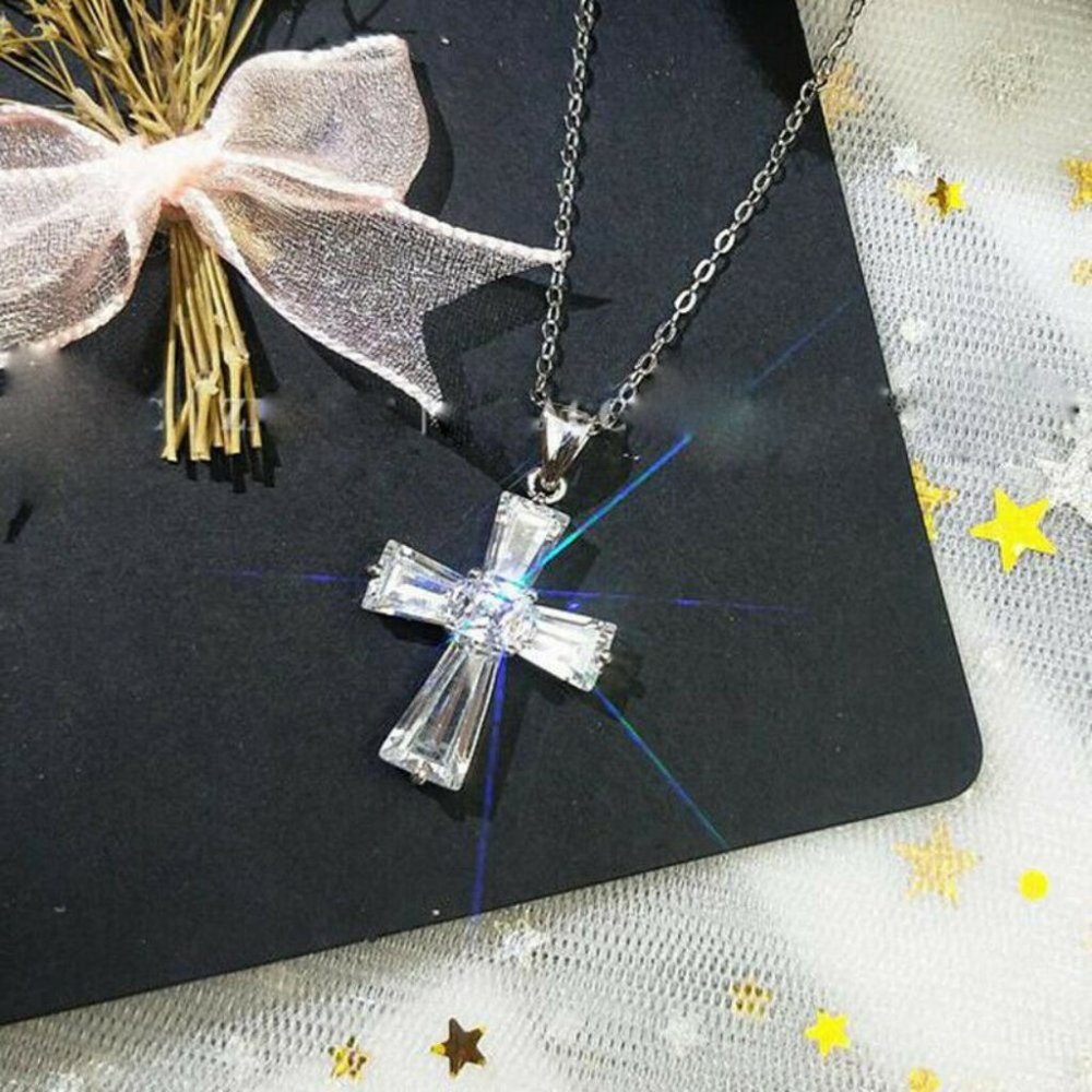 NEW 925 Sterling Silver CROSS Pendant